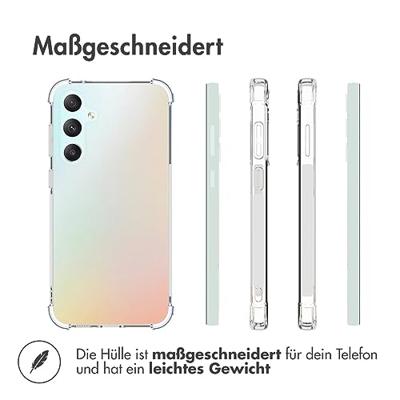 Accezz Clear Backcover Samsung Galaxy S23 FE Telefoonhoesje Transparant