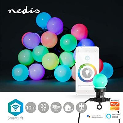 Nedis SmartLife Decoratieve LED lichtslang iOS/Android 10 meter