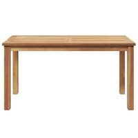 Salontafel Bruin 90 x 50 x 45.5 cm Massief teakhout - thumbnail