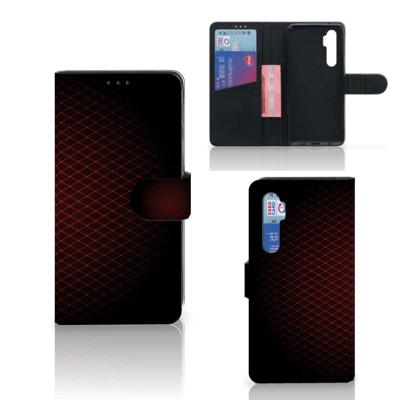 Xiaomi Mi Note 10 Lite | Telefoon Hoesje | Geruit Rood