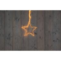 37Cm Ster Zwart 200Led Classic Warm 50Cm Verlicht Snoer - 4,5M Aanloopsnoer - On / Dimmer / 8/16H Timer / Off Ip44 Trafo kerstverlichting Anna's Collection - Annas collection - thumbnail