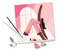 Ravensburger creart schilderen op nummer - yoga - thumbnail