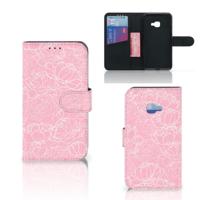 Samsung Galaxy Xcover 4 | Xcover 4s Hoesje White Flowers - thumbnail
