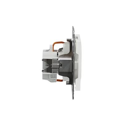 Schneider Electric EPH2970221D Wandontactdoos met aanrakingsbeveiliging Asfora Wit (RAL 9003) 1 stuk(s)