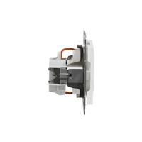Schneider Electric EPH2970221D Wandontactdoos met aanrakingsbeveiliging Asfora Wit (RAL 9003) 1 stuk(s) - thumbnail