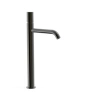Wastafelmengkraan Tres Study Exclusive 40,5 cm 1-Knop Rond Metallic Zwart - thumbnail
