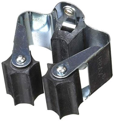 steelklem Prax Ø25 zwarte rol voor stelen van 20 tot 30 mm