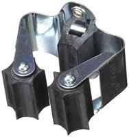 steelklem Prax Ø25 zwarte rol voor stelen van 20 tot 30 mm - thumbnail