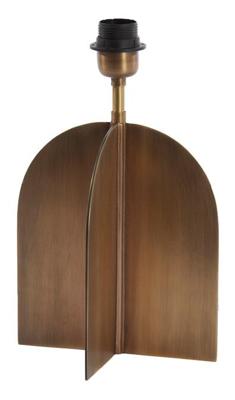 Light & Living Tafellamp 'Molago' 29cm, kleur Antiek Brons (excl. kap)