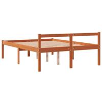 Seniorenbed massief grenenhout wasbruin 140x190 cm - thumbnail