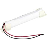 Mexcel Inline Halter L1x3 Accupack Aantal cellen: 3 Batterijgrootte: D (mono) Geschikt voor hoge temperaturen, Kabel, Flat-top NiCd 3.6 V 4000 mAh - thumbnail