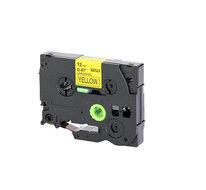 Huismerk Brother TZe-631 Labeltape 12mm Zwart op Geel