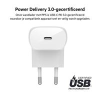 Oplader Belkin WCA005VFWH Wit - thumbnail