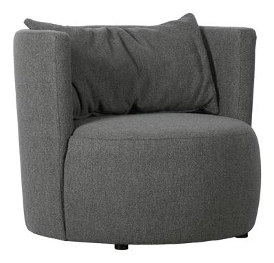 vtwonen Fauteuil 'Explore' Bouclé, kleur Staalgrijs