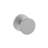 Intersteel VoordeurknopRond eenzijdige montage aluminium - 0082.392911 - thumbnail