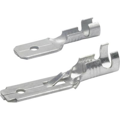 Klauke 2250 Platte stekker (male) Insteekbreedte: 6.30 mm Insteekdikte: 0.80 mm Ongeïsoleerd Messing 1 stuk(s)