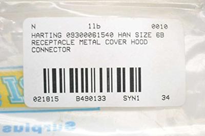 Afdekkap Han® 6B-gs-13,5 09300061540 HARTING 1 stuk(s) Piece