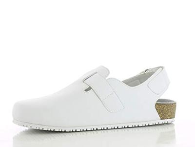 Oxypas muil met band Bianca | Wit | Maat 36 - 00,154,181,36