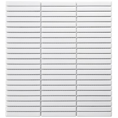 Mozaiek Sevilla Kit-Kat mini's Glans Wit 1,2x9,2 Mozaiek Sevilla Kit-Kat mini's Glans Wit 1,2x9,2