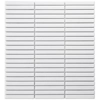 Mozaiek Sevilla Kit-Kat mini's Glans Wit 1,2x9,2 - thumbnail