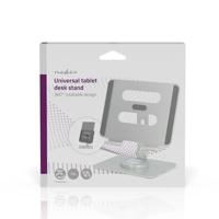 Nedis Tablet Standaard | Standaard | Draai- en Kantelbaar | Zilver - TSTND210SI - thumbnail