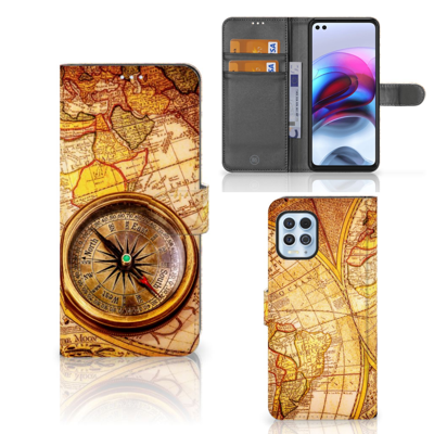 Motorola Moto G100 | Flip Cover | Kompas Motorola Moto G100 | Flip Cover | Kompas