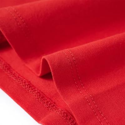 VidaXL Kindershirt met lange mouwen 116 rood