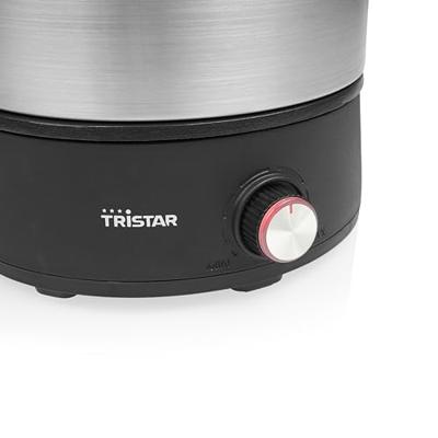 Tristar fo-1100 fondue (roestvrij staal, 8 personen, 1300 w, geschikt voor olie, chocolade en kaas)