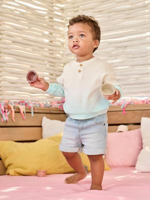 Denimshort baby double stone Denimshort baby double stone