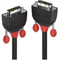 LINDY 36255 1m DVI-D Single Link kabel, Black Line - thumbnail