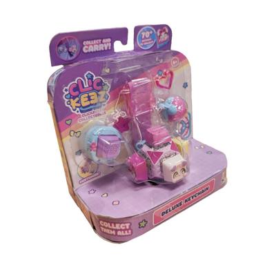 Clickeez - GOLIATH - Luxe sleutelhanger - Verzamelbare sleutels - 1 clickeez-kubus + 4 clickeez + 3 bedels - Vanaf 6 jaar Clickeez - GOLIATH - Luxe sleutelhanger - Verzamelbare sleutels - 1 clickeez-kubus + 4 clickeez + 3 bedels - Vanaf 6 jaar