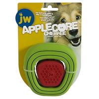 JW – Apple Core Chew – tandspeelgoed voor honden – kauwspeelgoed voor honden – robuust en niet giftig rubber – stimuleert de mondhygiëne – eenheidsmaat - thumbnail