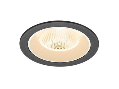 SLV InbouwspotNuminos L zwart/wit 2700K - 40gr - 1009760