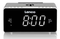 Lenco CR-550 Klokradio Zilver - thumbnail