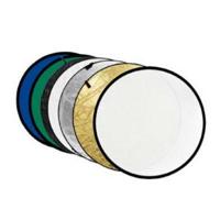 Godox reflectieschermen 7-in-1 Gold, Silver, Black, White, Translucent, Blue, Green - 60cm - thumbnail