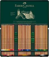 60 PITT pastelpotloden Faber-Castell in metaal etui - thumbnail