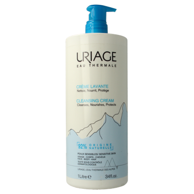 Uriage Thermaal water creme lavante 1 Liter Uriage Thermaal water creme lavante 1 Liter
