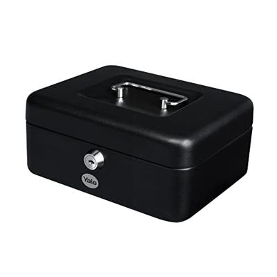 YALE Kassa - Muntvangers - 15 x 12 x 8 cm - Zwart