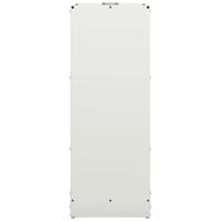 Brandhoutrek 40x30x80 cm koudgewalst staal wit - thumbnail