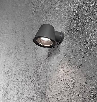 Konstsmide Trieste Wandlamp Antraciet h11cm