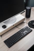 Savio KB-01 toetsenbord Thuis/Werk USB QWERTY Amerikaans Engels Zwart - thumbnail