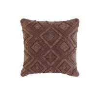 Kussenhoes DKD Home Decor Bruin Ruiten 50 x 1 x 50 cm - thumbnail