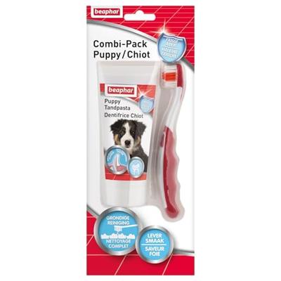 Tandpasta & Borstel Combipack Puppy hond Beaphar - Beaphar
