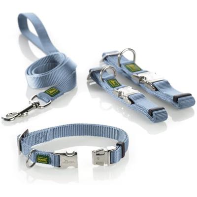 Hondenhalsband Hunter VARIO BASIC Blauw L 40-55 cm