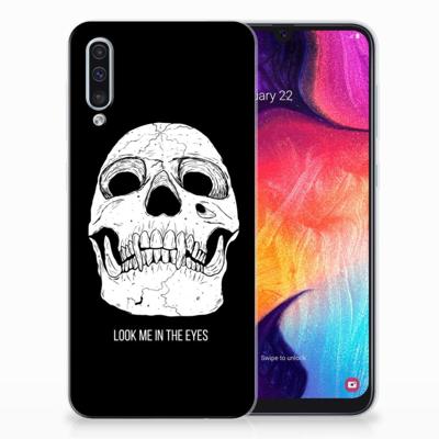 Silicone Back Case Samsung Galaxy A50 Skull Eyes Silicone Back Case Samsung Galaxy A50 Skull Eyes