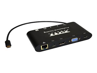 Port Designs 901906 interface hub USB 3.2 Gen 1 (3.1 Gen 1) Type-C 5000 Mbit/s Zwart