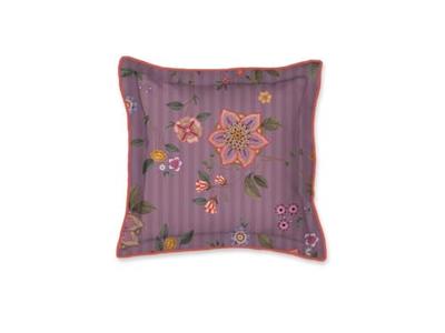 Pip Studio Flores Bailando vierkant sierkussen Paars