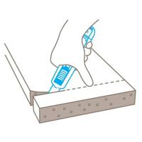 MARTOR 54000410.02 Veiligheidsmes Secunorm 540 met styropormes 7940 1 stuk(s) - thumbnail