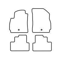 Automatten passend voor Chevrolet Orlando vanaf 2011 TMCH512 - thumbnail