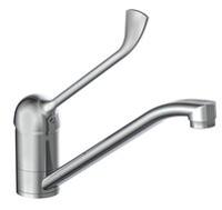 SCHÜTTE eenknopsmengkraan vital chroomkleurig - thumbnail